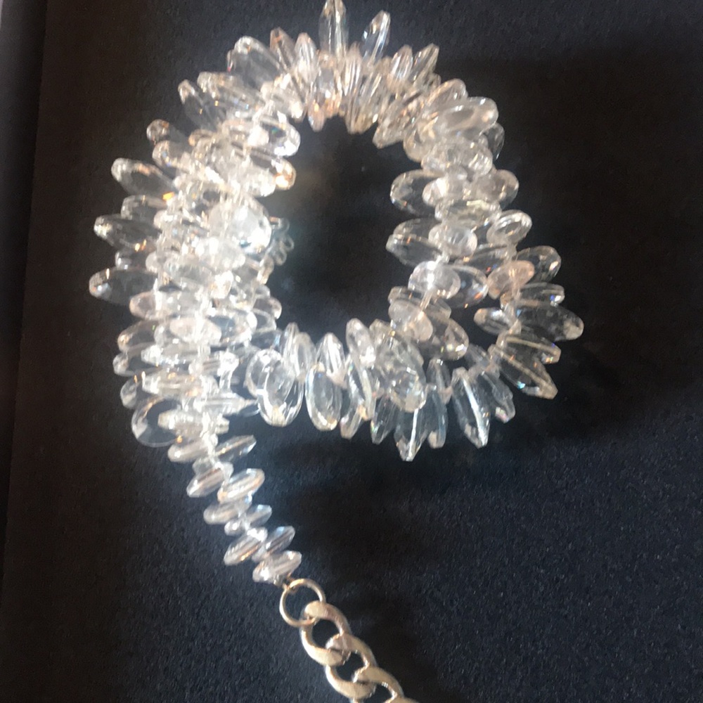 Rare Authentic Signed Swarovski Statement Clear C… - image 8